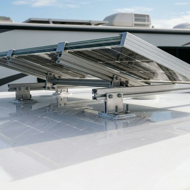 Bifacial Solar on an RV? Rear-Side Gain Analysis on White vs. Dark Surfaces