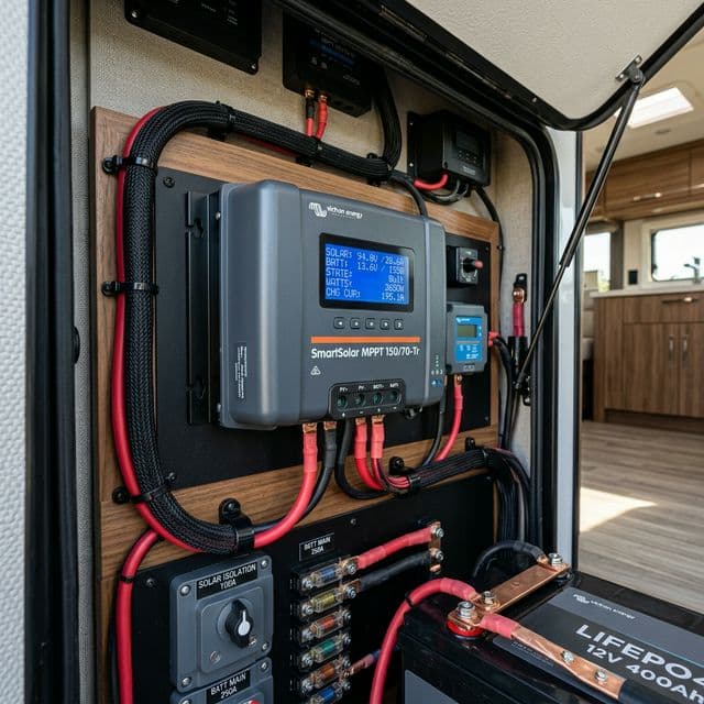 Maximizing Efficiency with MPPT Solar Charge Controllers in Off-Grid RV Living