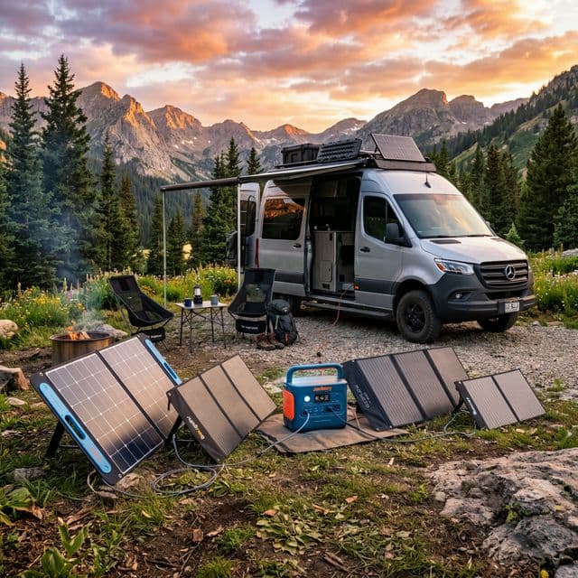 The Ultimate Guide to Portable Solar Panels for Van Life (2026 Edition)